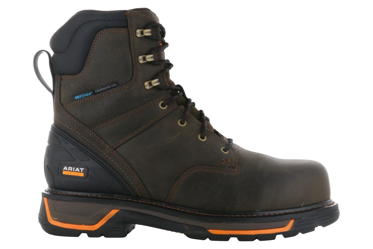 Ariat Big Rig 8" Waterproof Composite Toe Side Zip Boot - Image 3