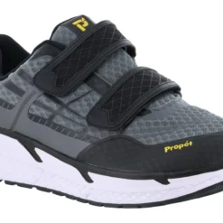 Propet Ultra Strap Athletic Shoe Grey