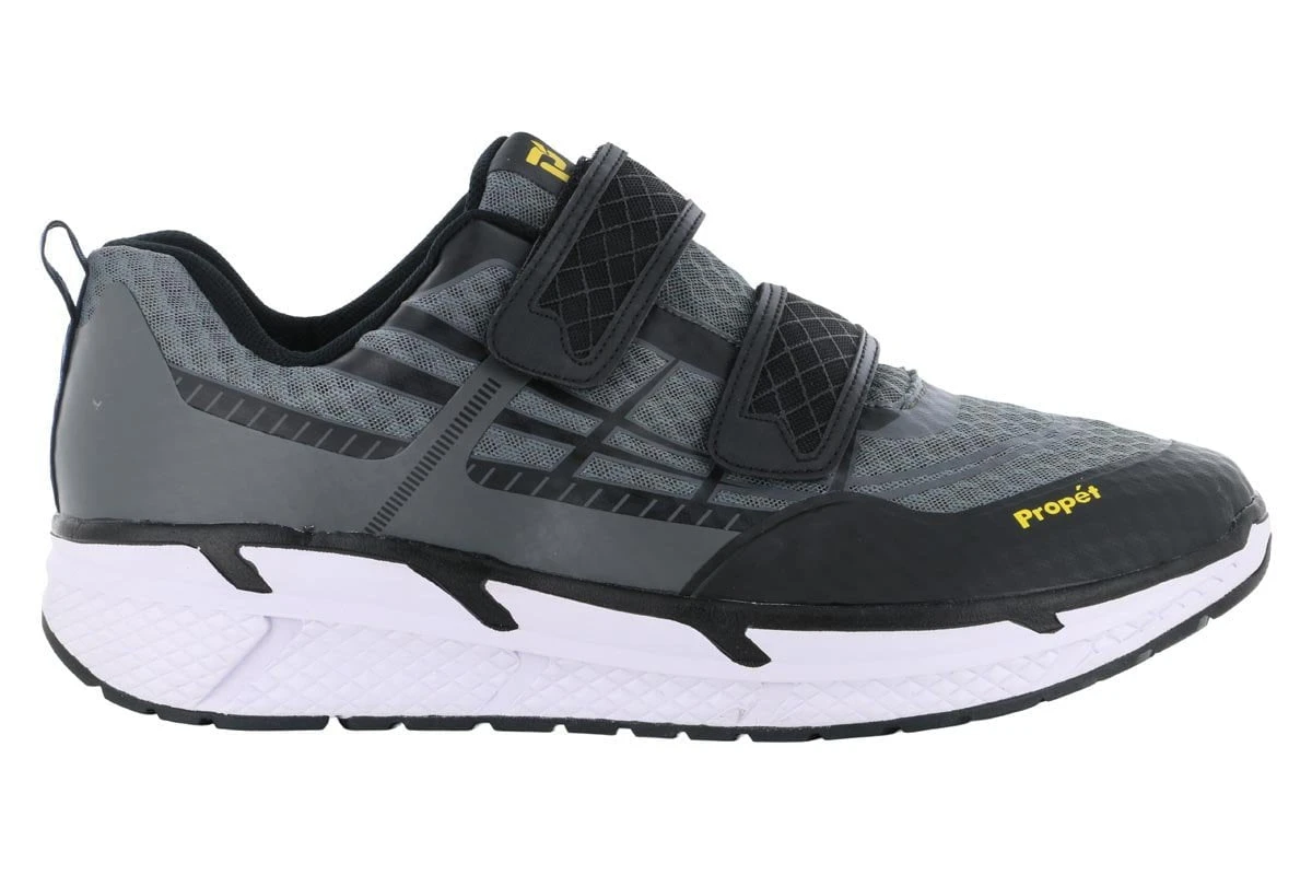 Propet Ultra Strap Athletic Shoe Grey - Image 3