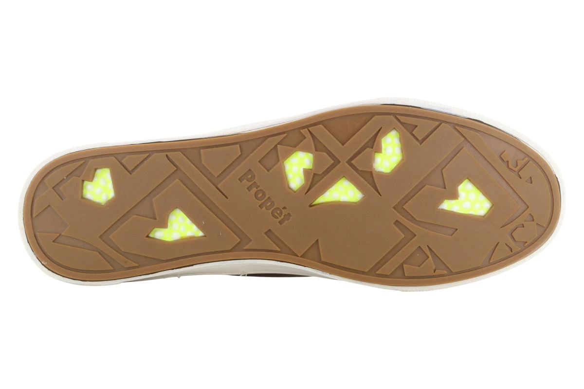 Propet Koda Leather Sneaker Tan - Image 6