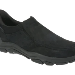 Rockport Reece Step Activated Slip On Shoes Black