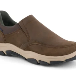Rockport Reece Step Activated Slip On Shoes Brown