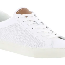 Steve Madden Finneas White Leather Sneaker