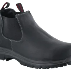 Avenger Foreman Composite Toe Slip On Boot Black