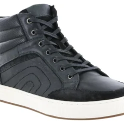 Propet Kenton High Top Casual Sneaker Black